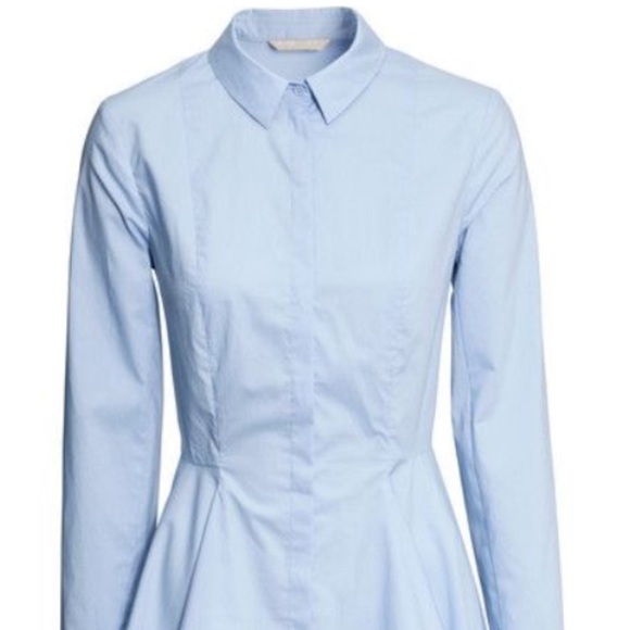 H&M collection asymmetric shirt NWOT - Picture 2 of 10